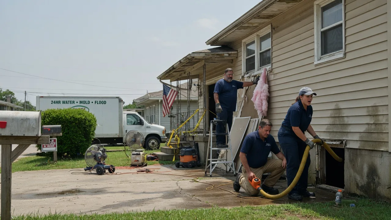 Water Damage Repair in Glen Carbon, IL near me